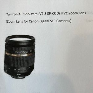 COPY - Tamron AF 17-50 F/2.8 SP XR Di II VC Zoom Lens